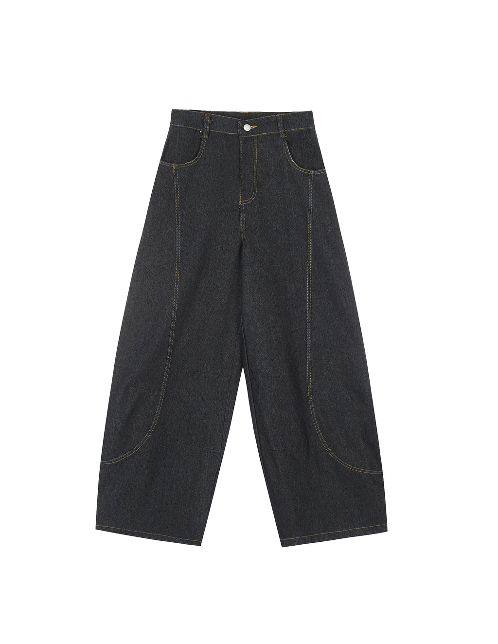 BAKYARDER Vintage Washed Barrel Jeans