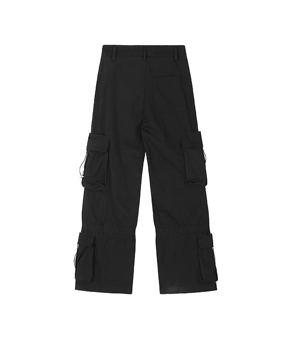 BAKYARDER Vintage Utility Multi-Pocket Pants