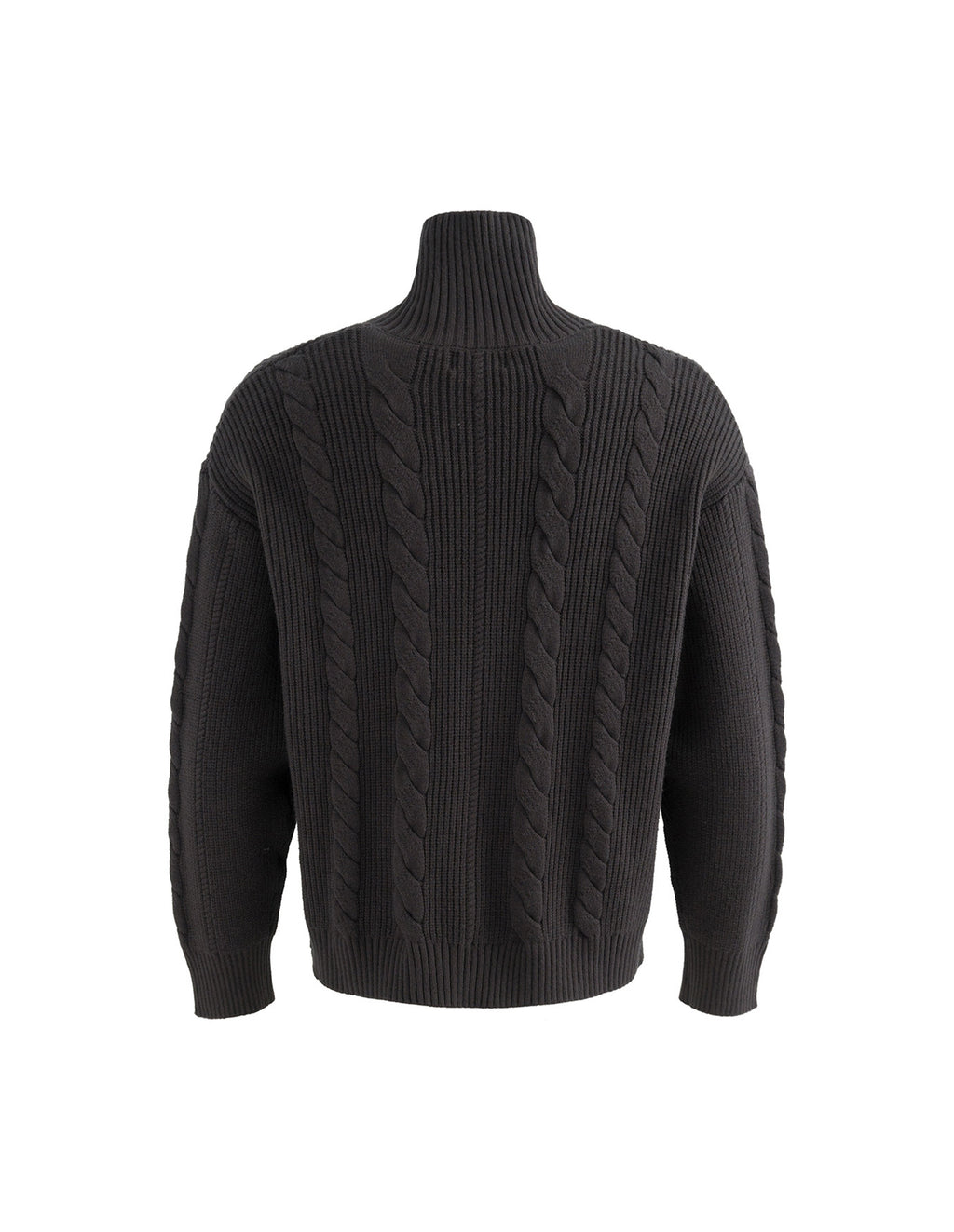 BAKYARDER Wheat Ear & Delicate Floral Zip-Up Cardigan