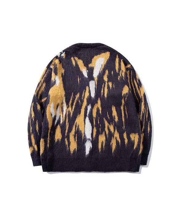 BAKYARDER Vintage Relaxed Cardigan Sweater