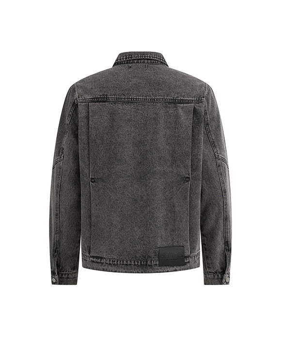BAKYARDER Vintage Washed Denim Jacket