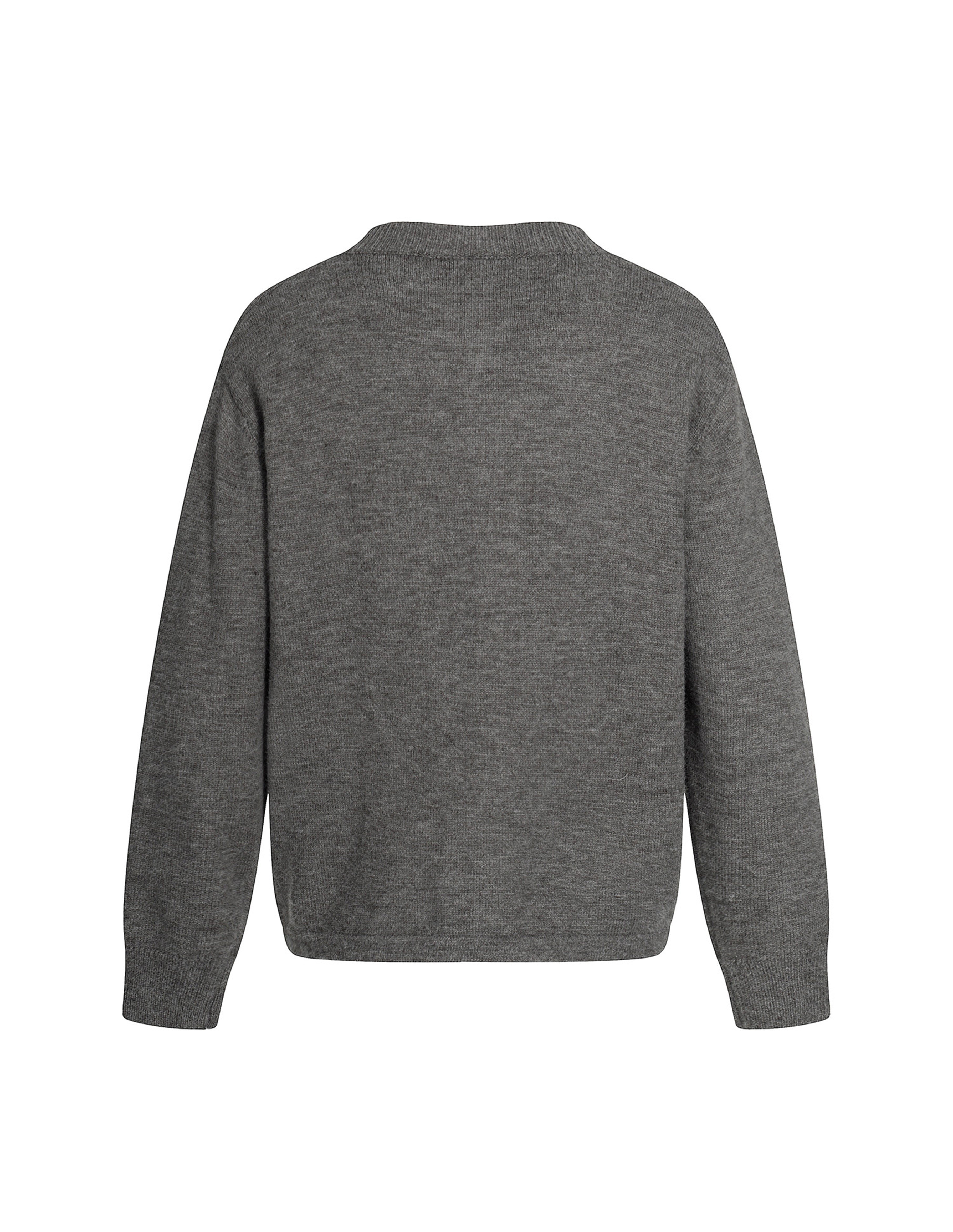 BAKYARDER Vintage Twill Pattern Knit Cardigan