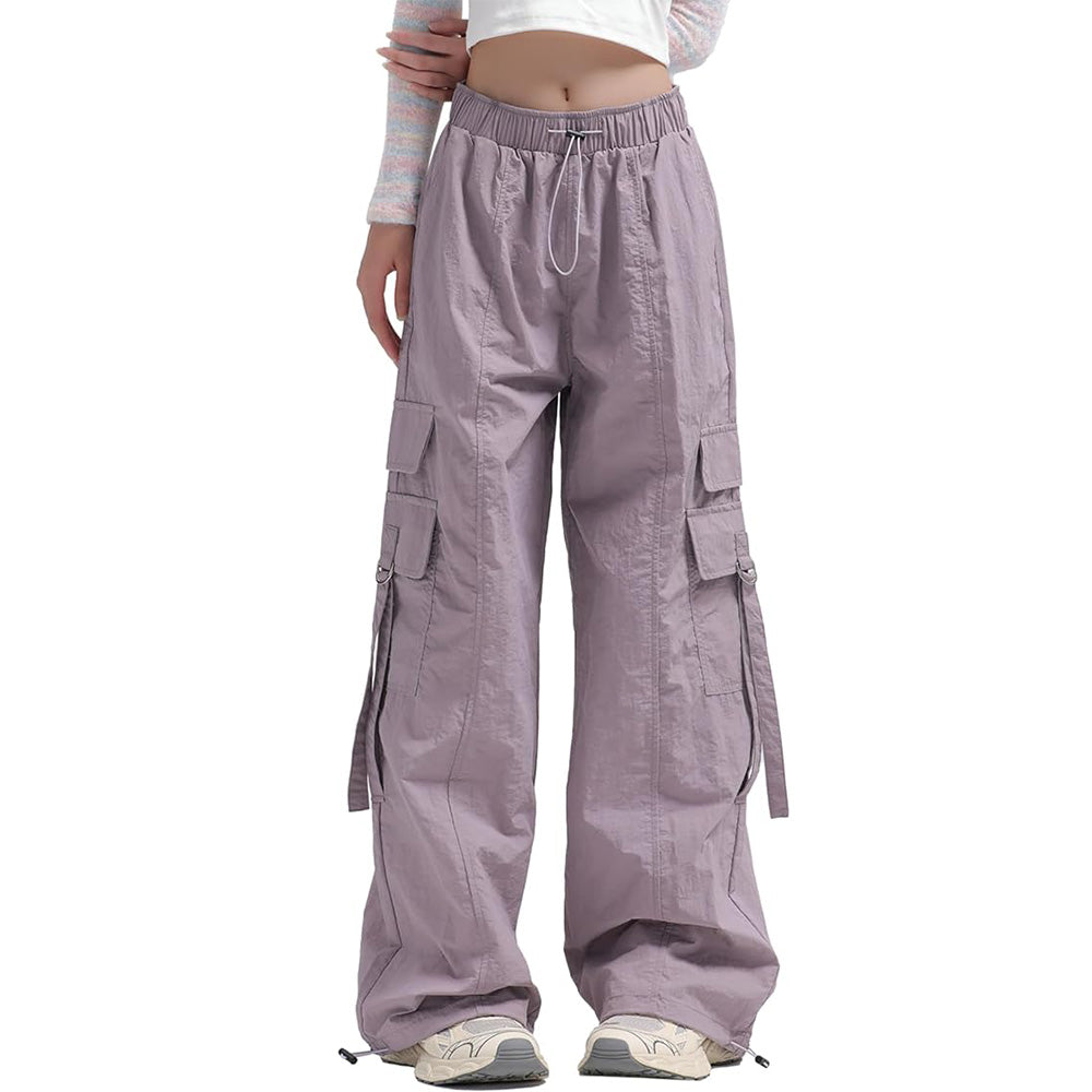 BAKYARDER Women Retro Quick-Dry Cargo Pants