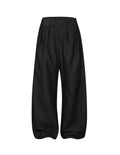 BAKYARDER 3D-Cut Loose-Fit Casual Trousers