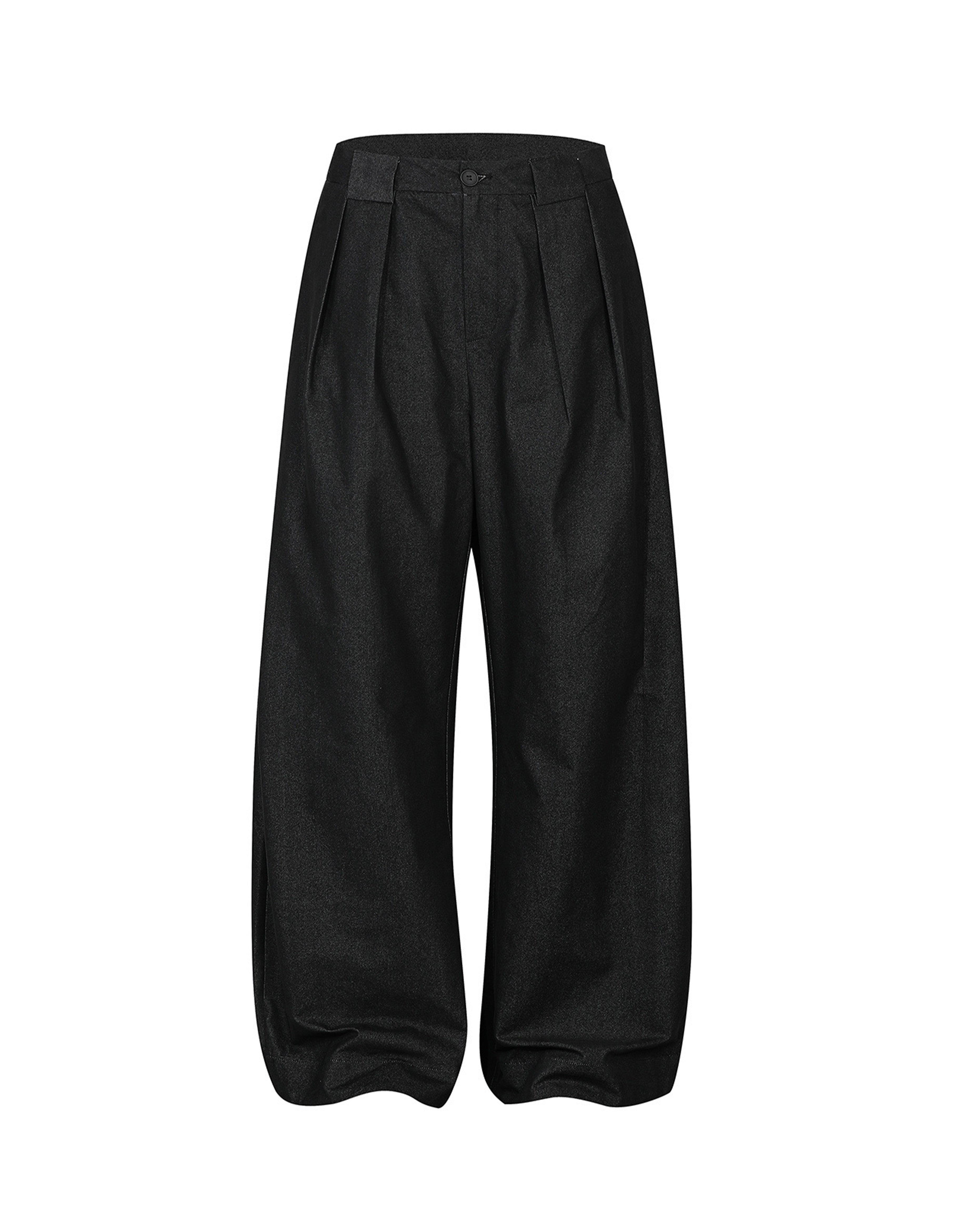 BAKYARDER 3D-Cut Loose-Fit Casual Trousers