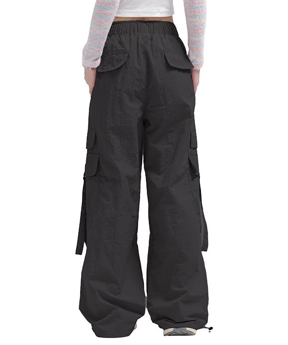 BAKYARDER Women Retro Quick-Dry Cargo Pants