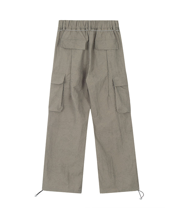 BAKYARDER Vintage Tie-Dye Multi-Pocket Cargo Pants