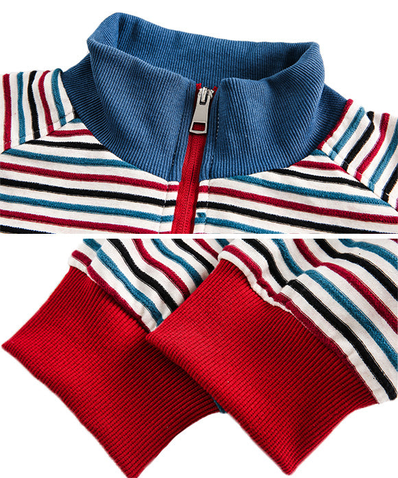 BAKYARDER Vintage Striped Jacket