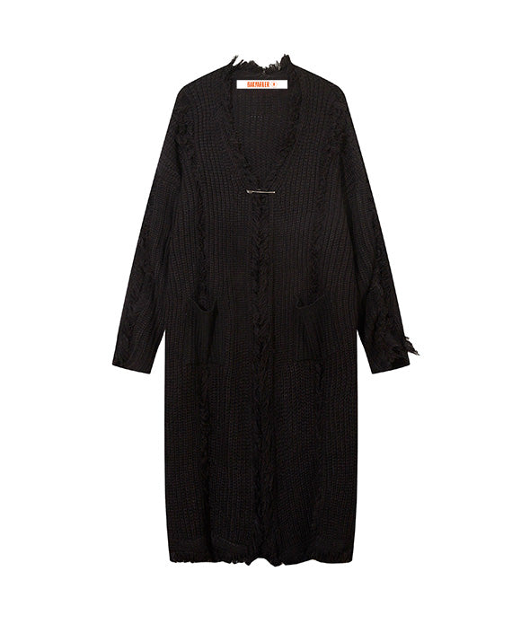 BAKYARDER Vintage Fringe Sweater Jacket