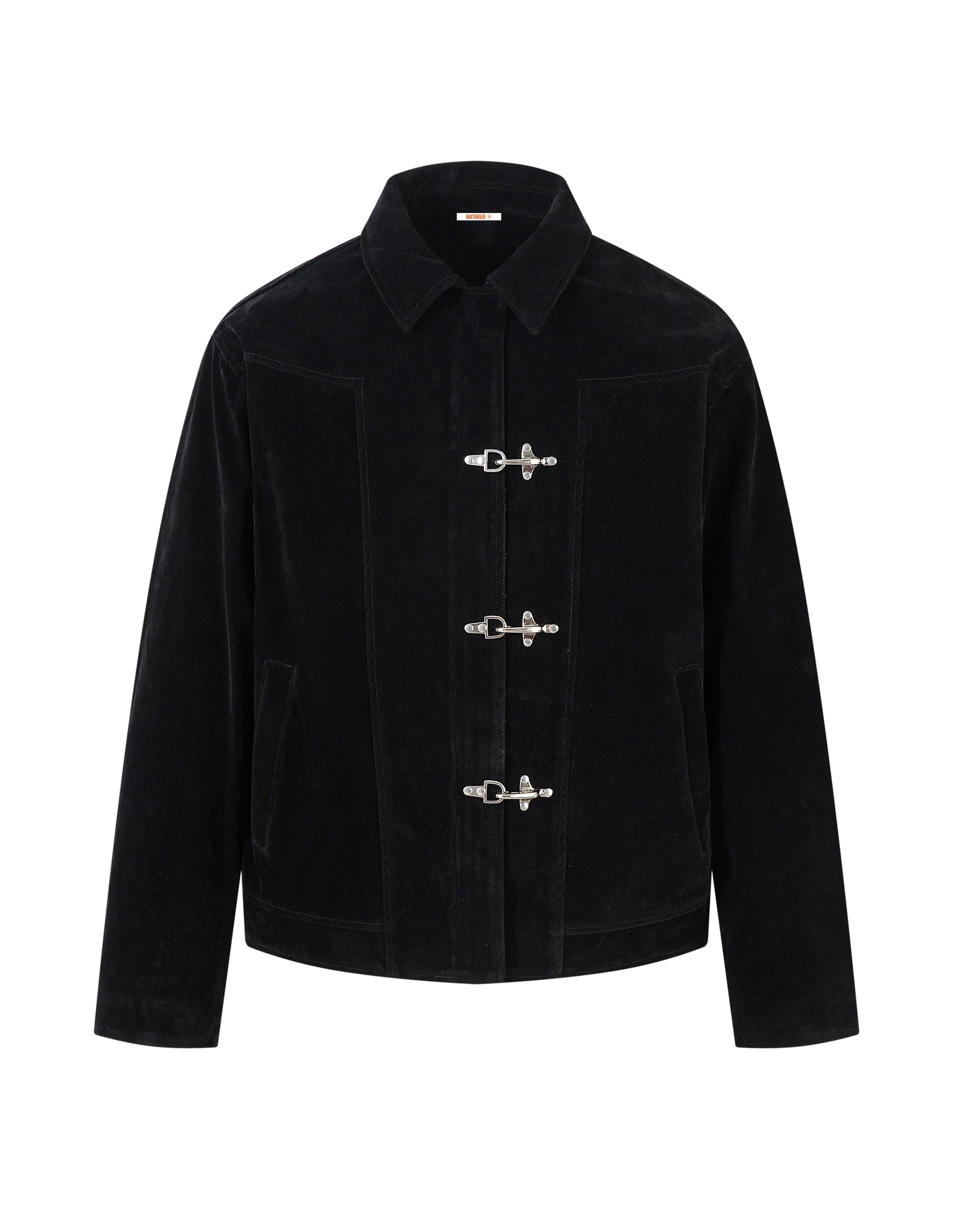 BAKYARDER Vintage Suede Toggle Jacket