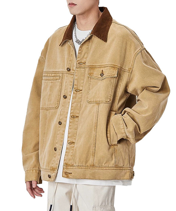BAKYARDER Vintage Workwear Casual Jacket
