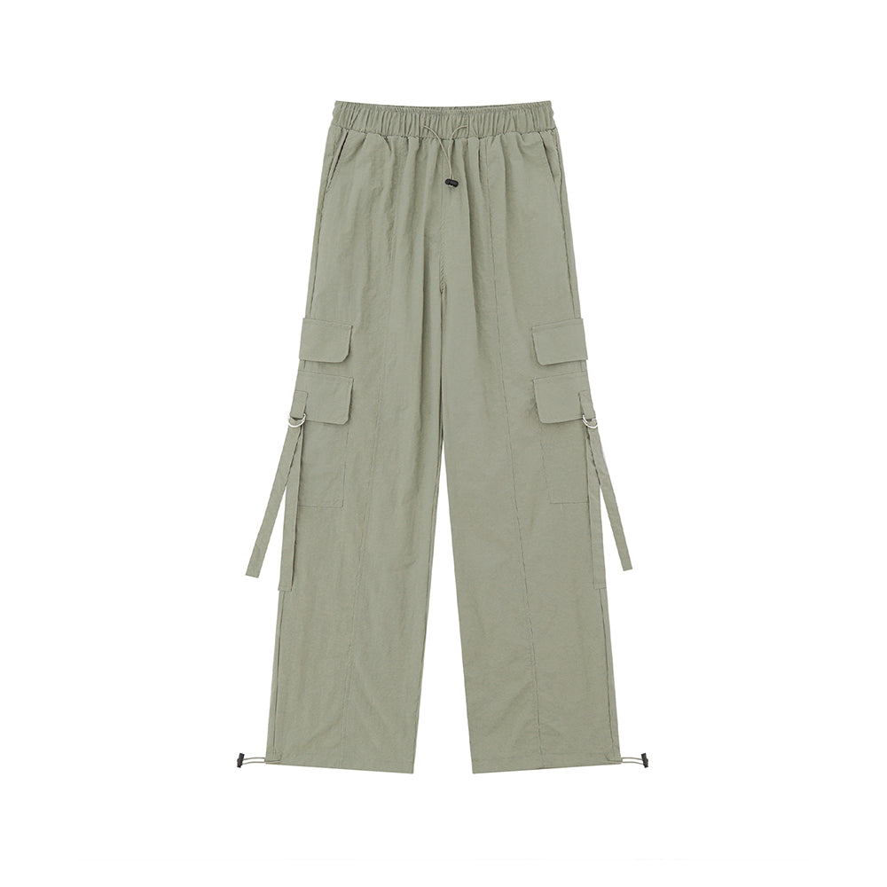 BAKYARDER Women Retro Quick-Dry Cargo Pants