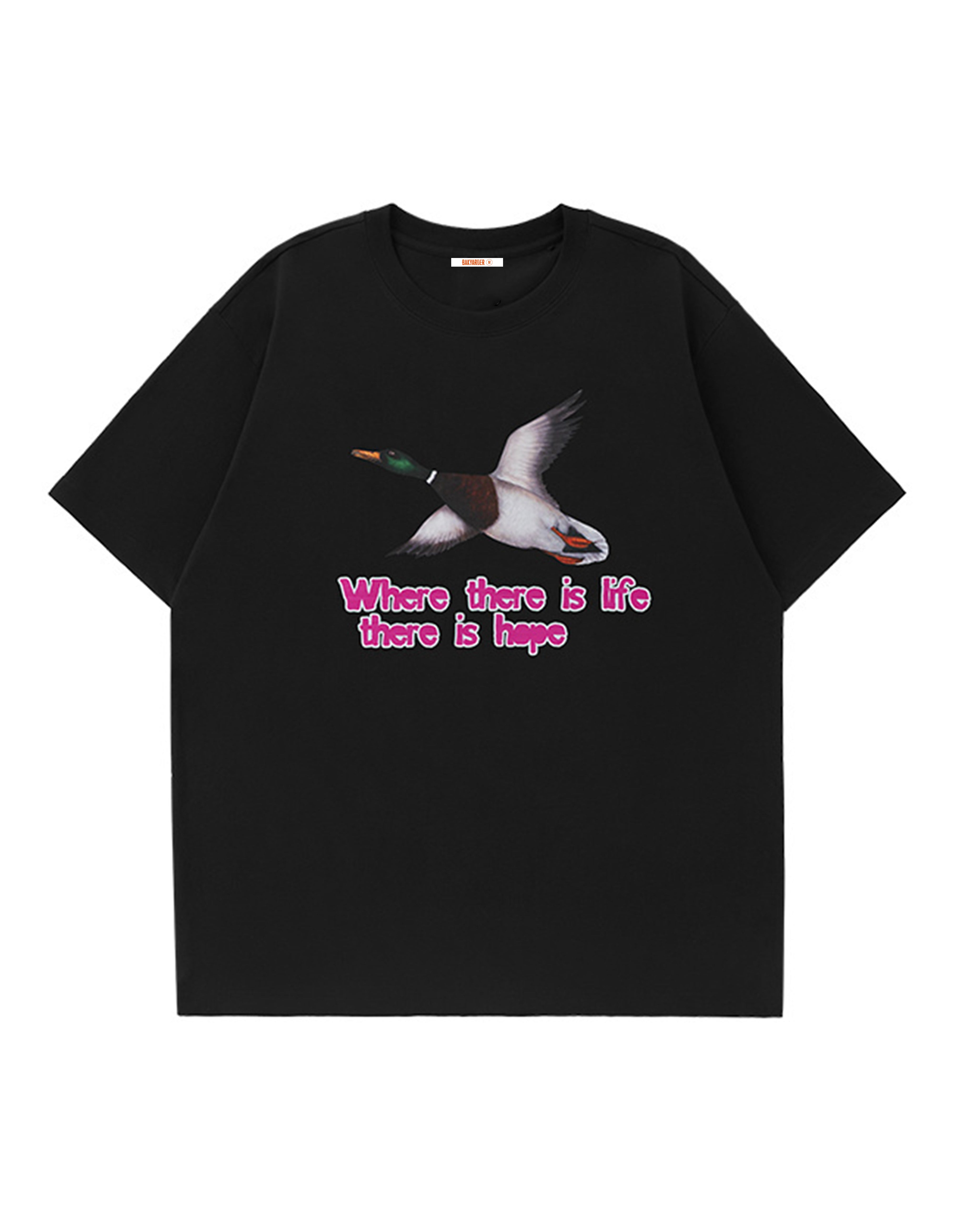 BAKYARDER Fun Graphic Print T-Shirt