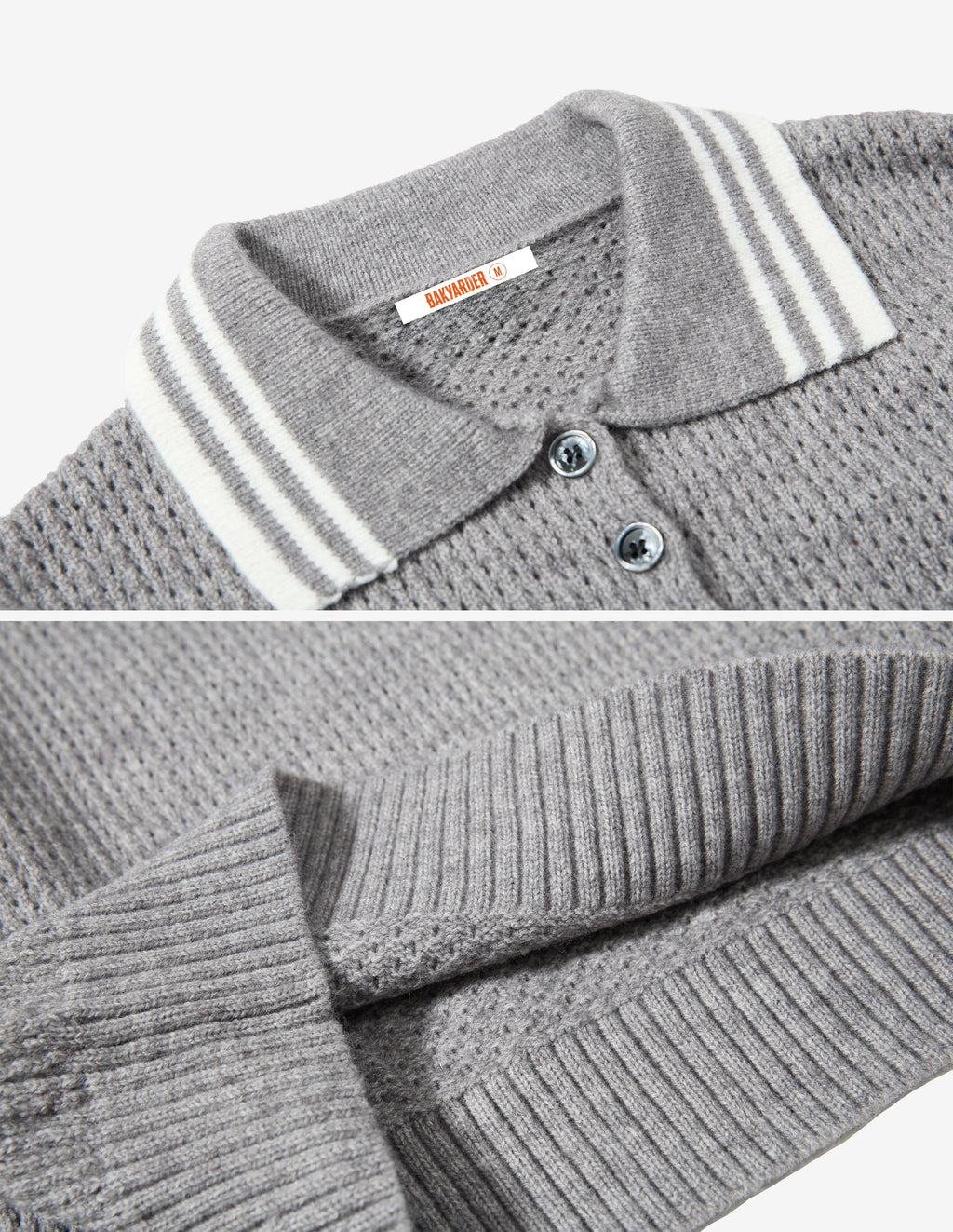 BAKYARDER Women's Lapel Short Casual Sweater