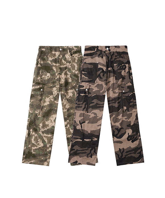 BAKYARDER Camouflage Cargo Pants