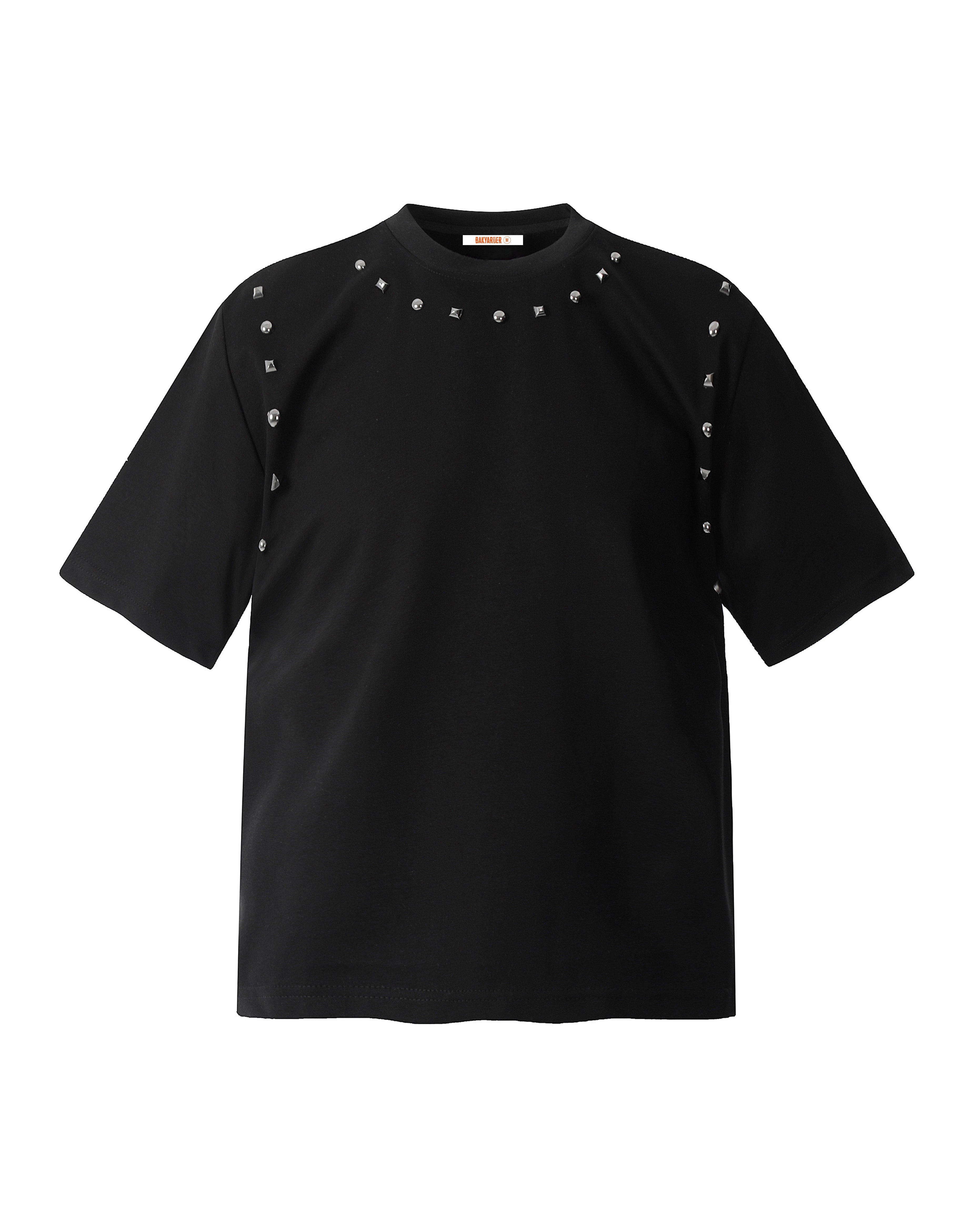 BAKYARDER Studded Deconstructed T-Shirt