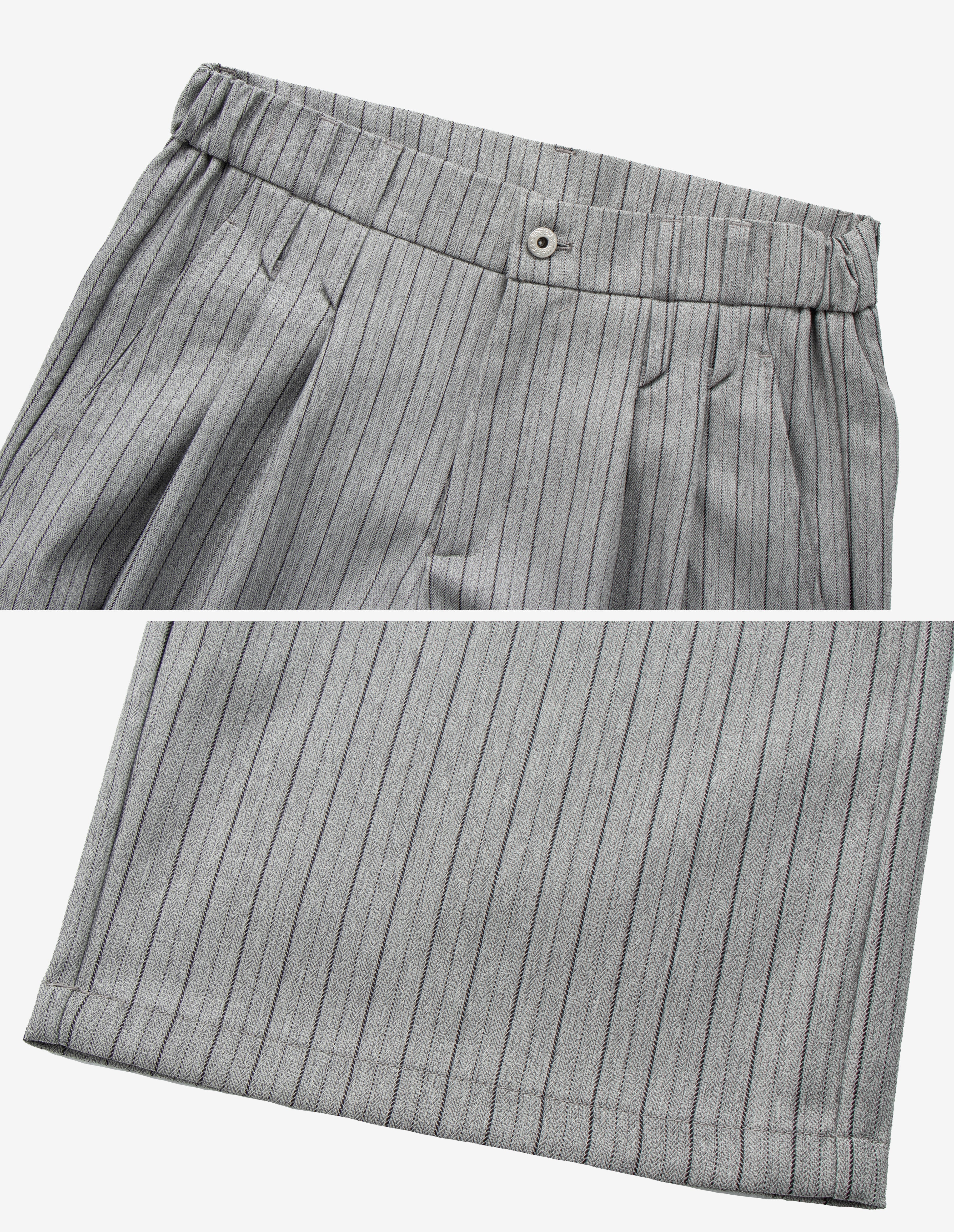 BAKYARDER casual striped suit trousers pants