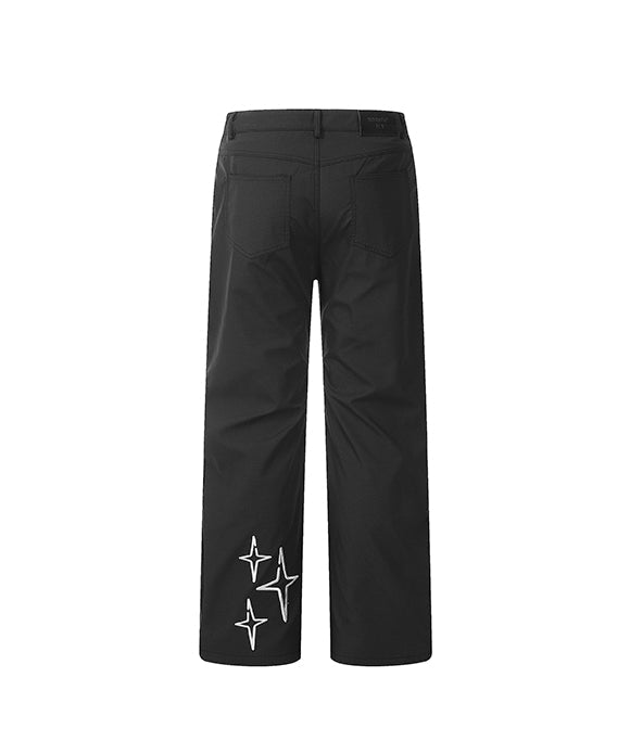 BAKYARDER Vintage Pleated Casual Sport Pants