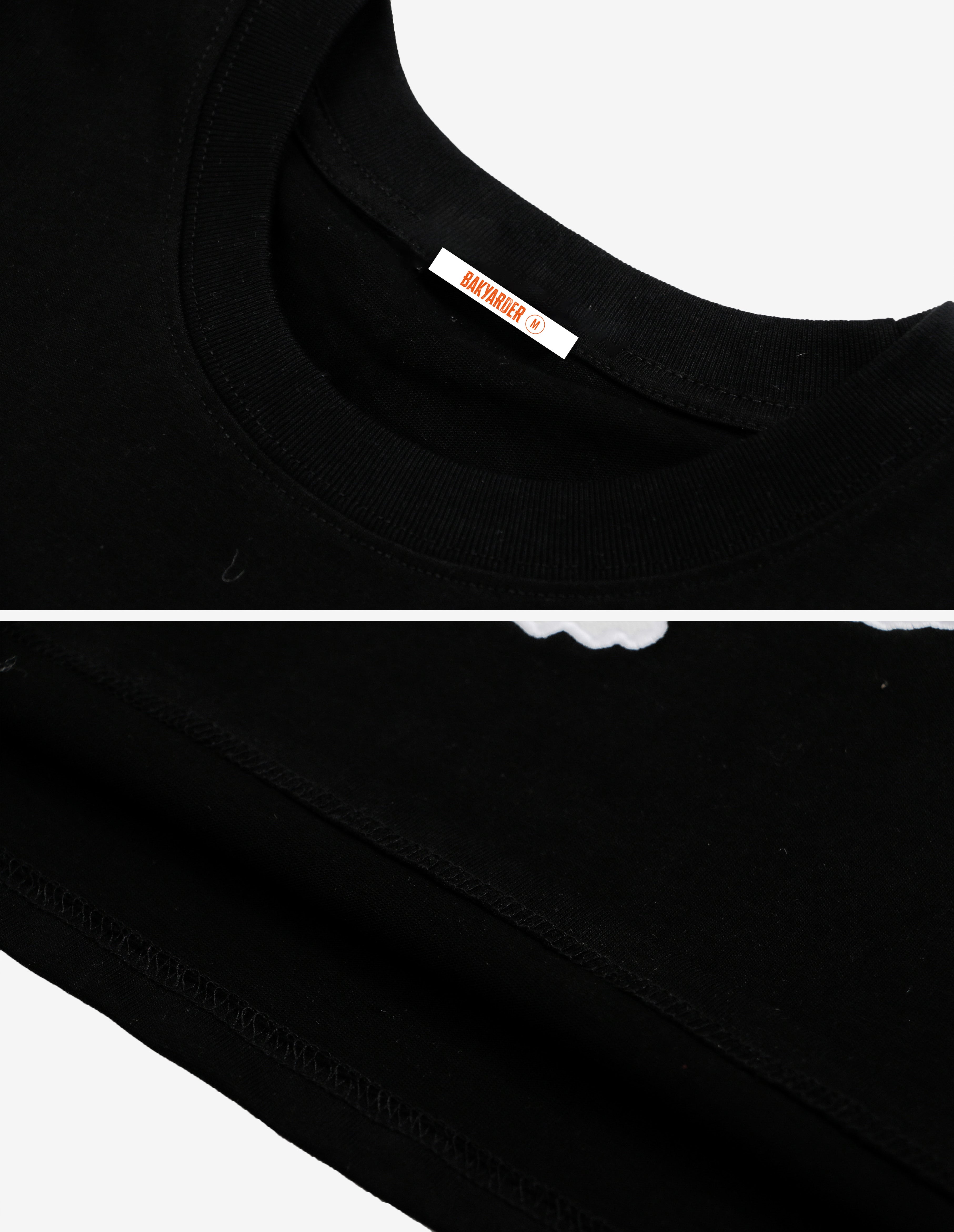 BAKYARDER Peace Dove Embroidered T-Shirt