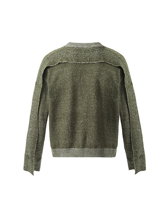 BAKYARDER Vintage Deconstructed Sweater
