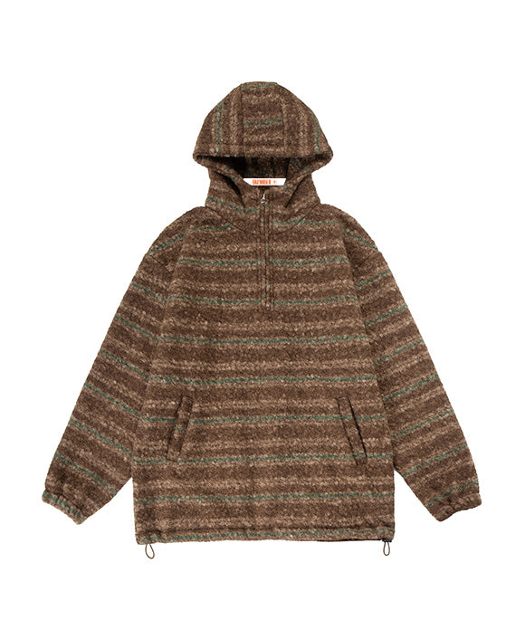 BAKYARDER Vintage Striped Sweater Hoodie