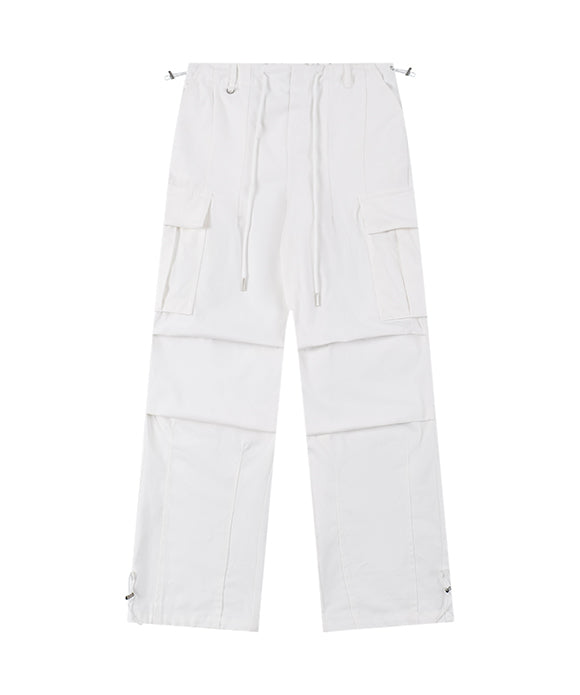 BAKYARDER Vintage Pleated Multi-pocket Workwear Pants