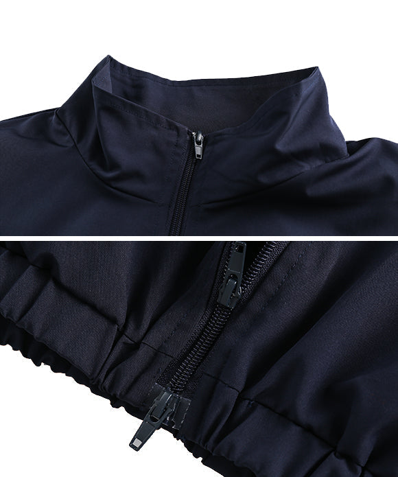 BAKYARDER Vintage Patchwork Windproof and Waterproof Jacket