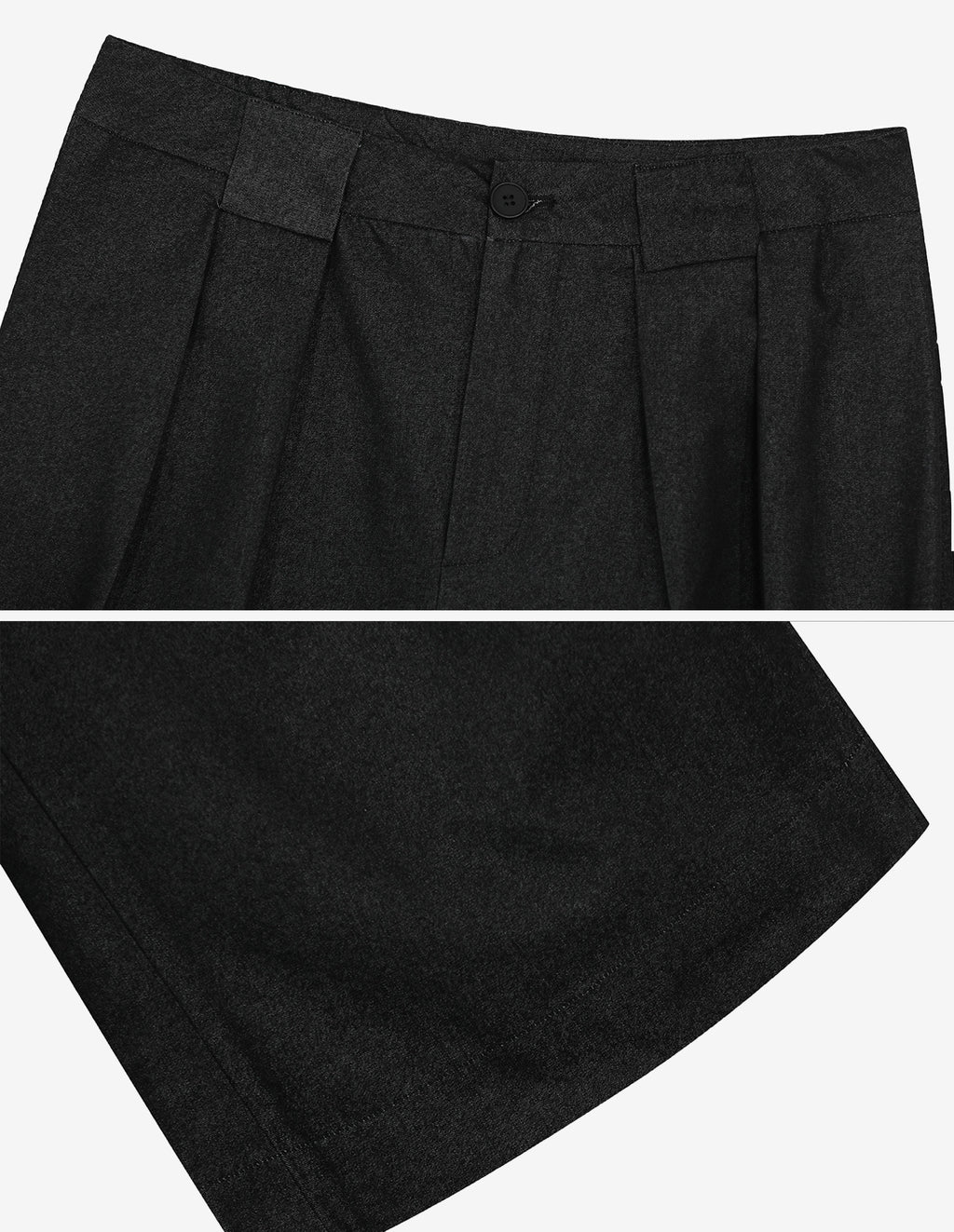 BAKYARDER 3D-Cut Loose-Fit Casual Trousers