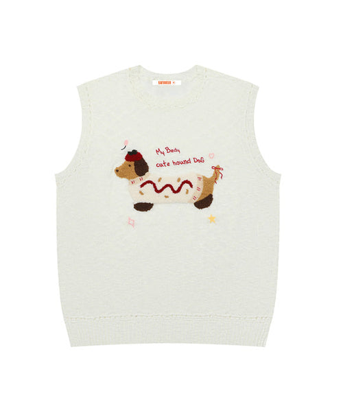 BAKYARDER  Fun Dog Sweater Vest