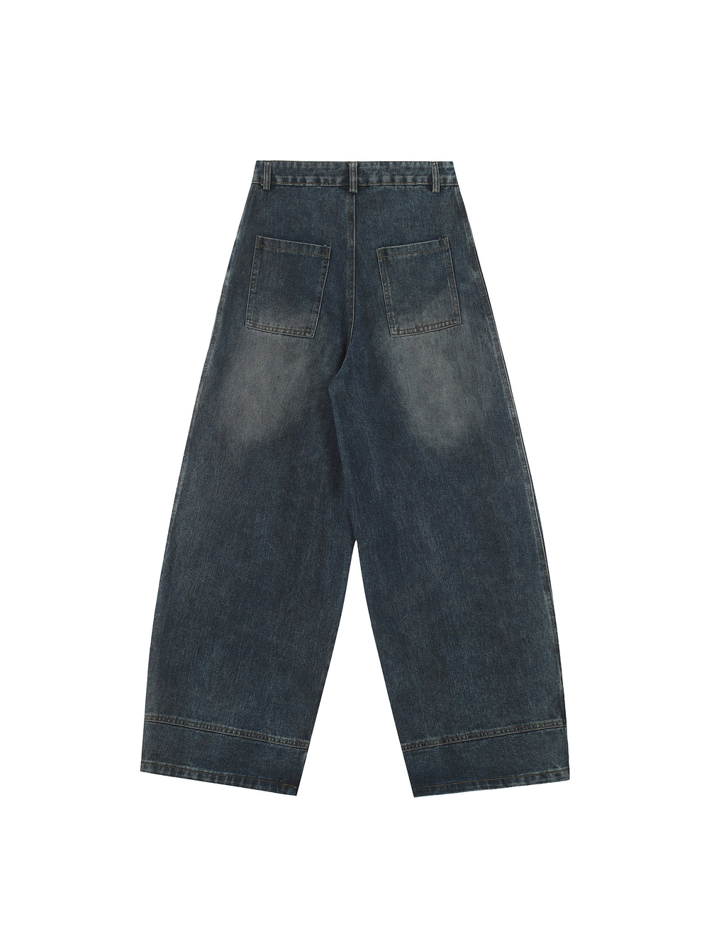 BAKYARDER Vintage Washed Barrel Jeans