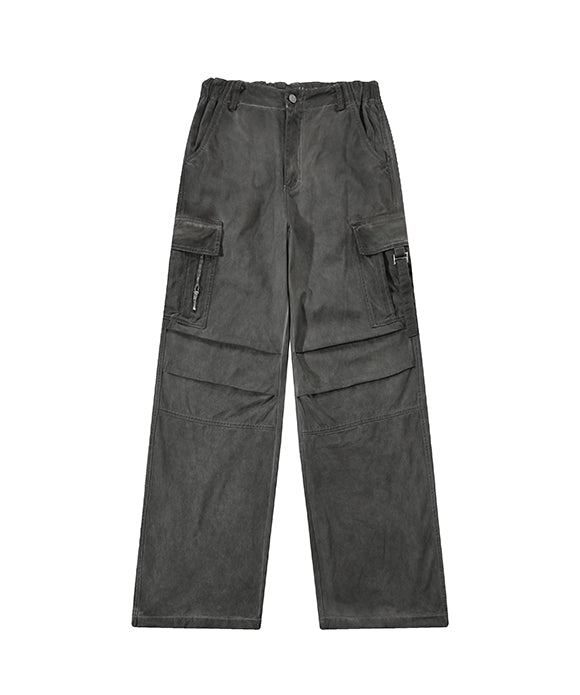 BAKYARDER Vintage Pleated Cargo Pants