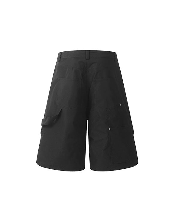 BAKYARDER Vintage Pleated Cropped Pants