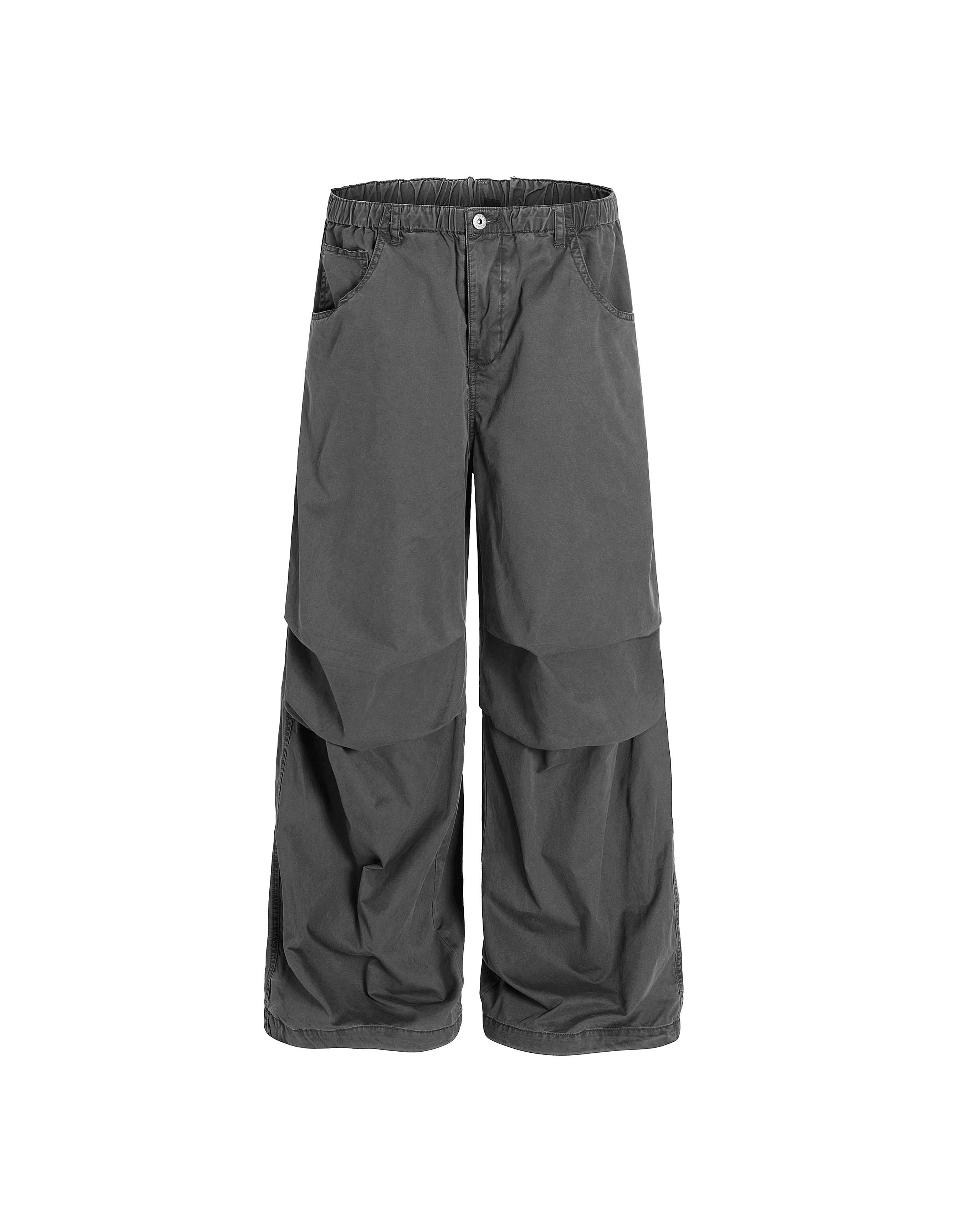 BAKYARDER Vintage Ruched Paratrooper Cargo Pants
