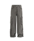 BAKYARDER Vintage Utility Style Cargo Pants