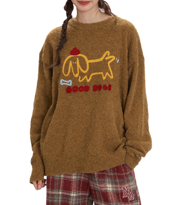 BAKYARDER Vintage Fun Dog Sweater