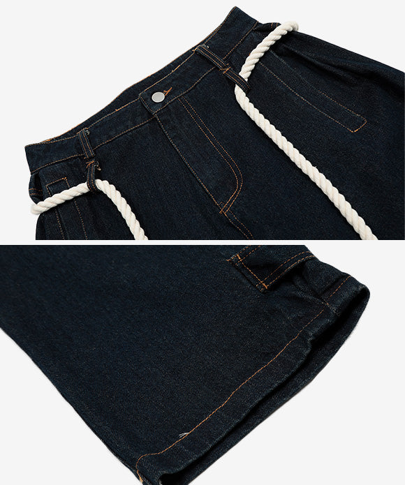 BAKYARDER Vintage Woven Barrel Casual Pants