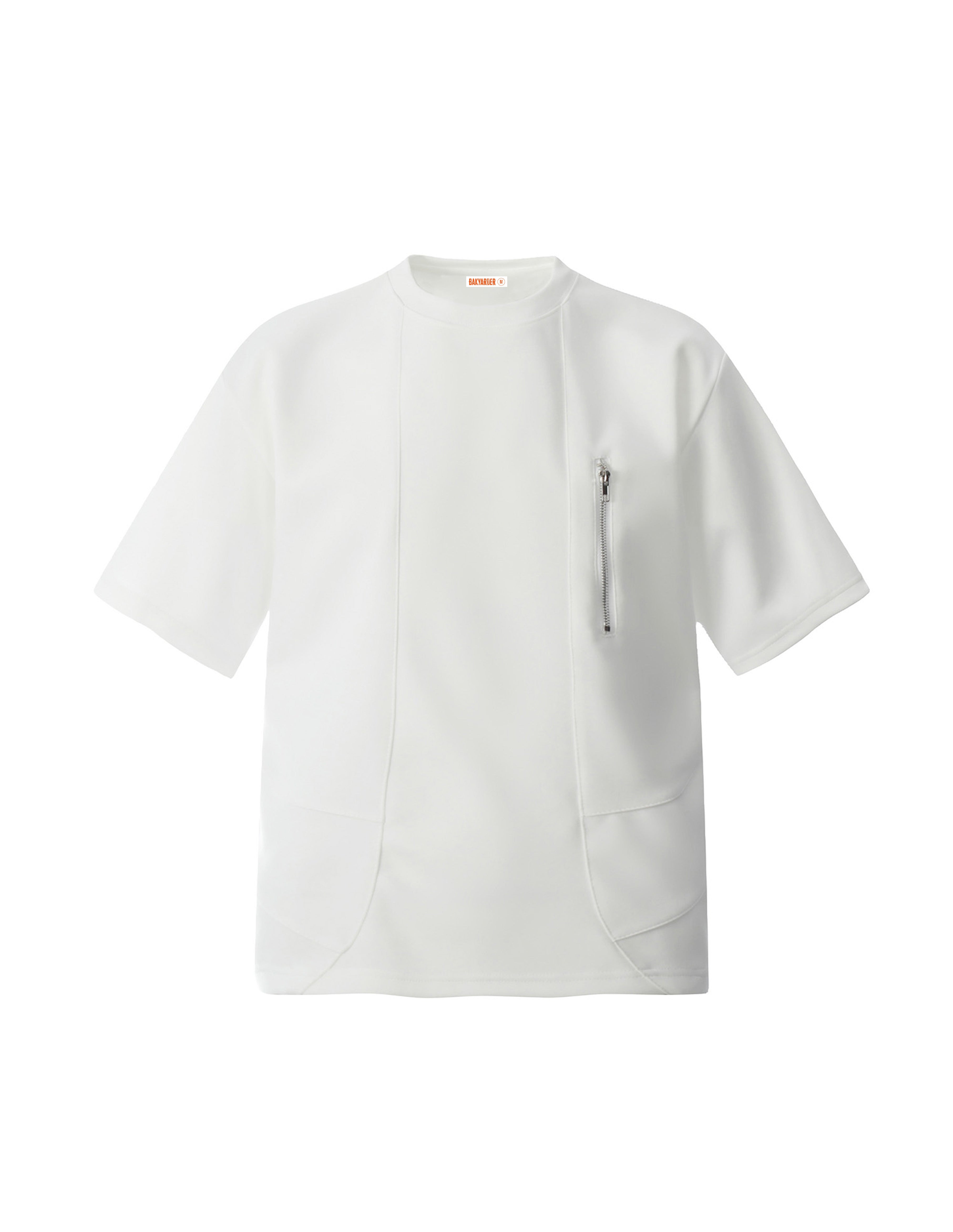 BAKYARDER Deconstructed Zipper T-Shirt