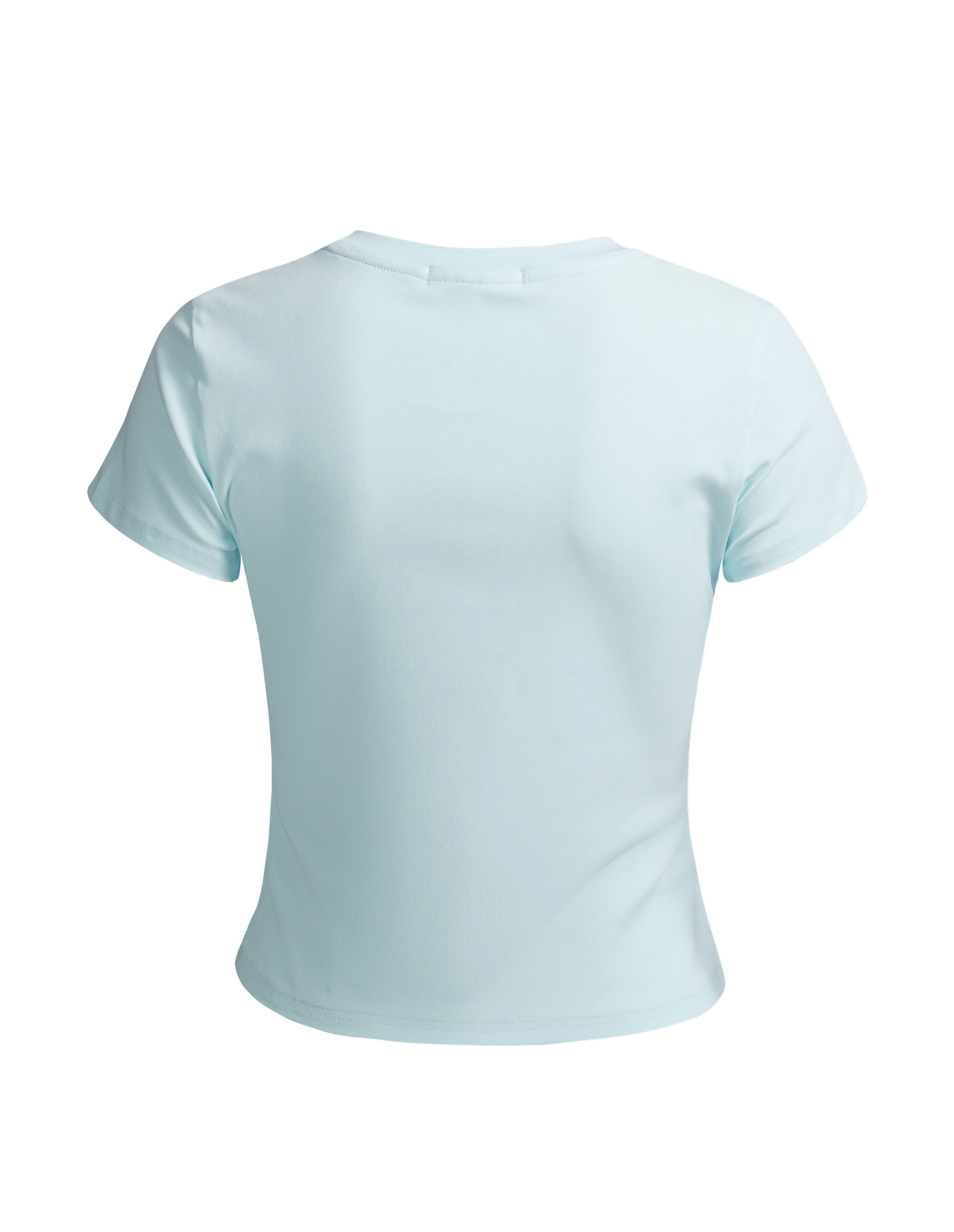 BAKYARDER Butterfly Print Pendant Slim-Fit Tee