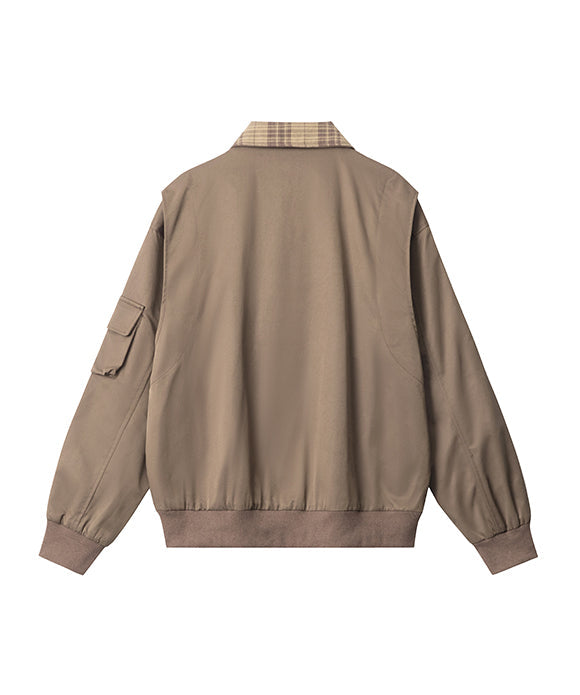 BAKYARDER Vintage Turn-Down Collar Jacket