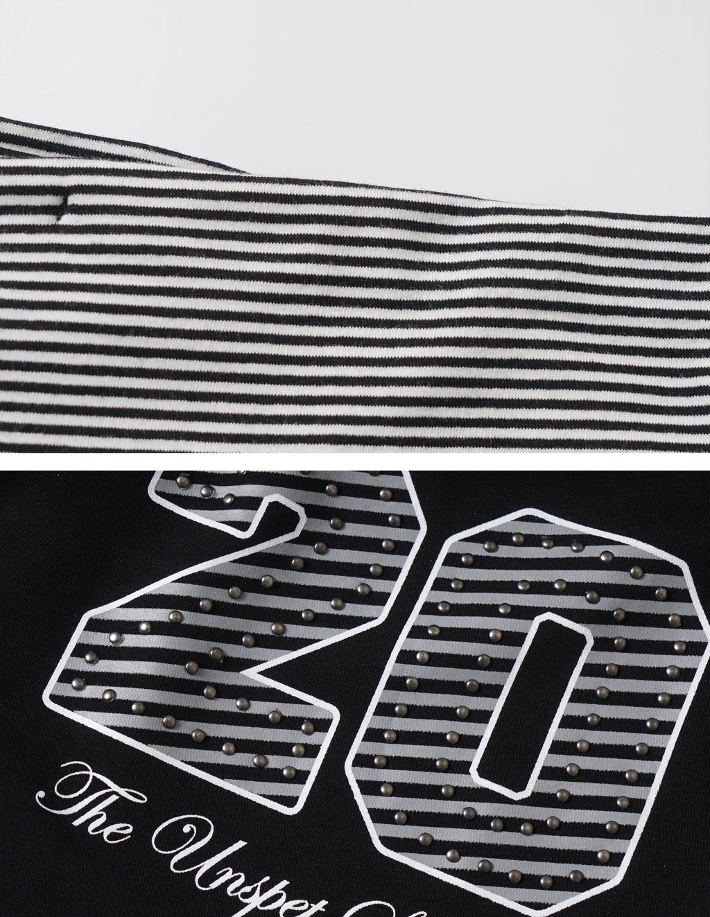 BAKYARDER Asymmetrical Striped One-Shoulder Tank Top