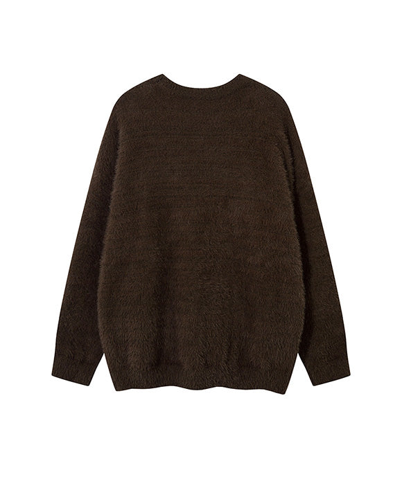 BAKYARDER Spider Jacquard Crewneck Sweater