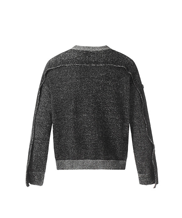 BAKYARDER Vintage Deconstructed Sweater