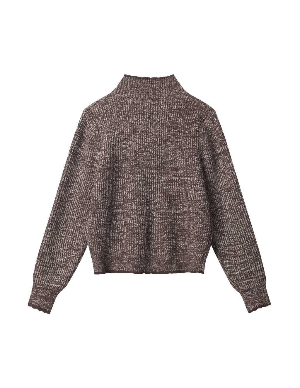 BAKYARDER Mixed Color Knit Cardigan Sweater