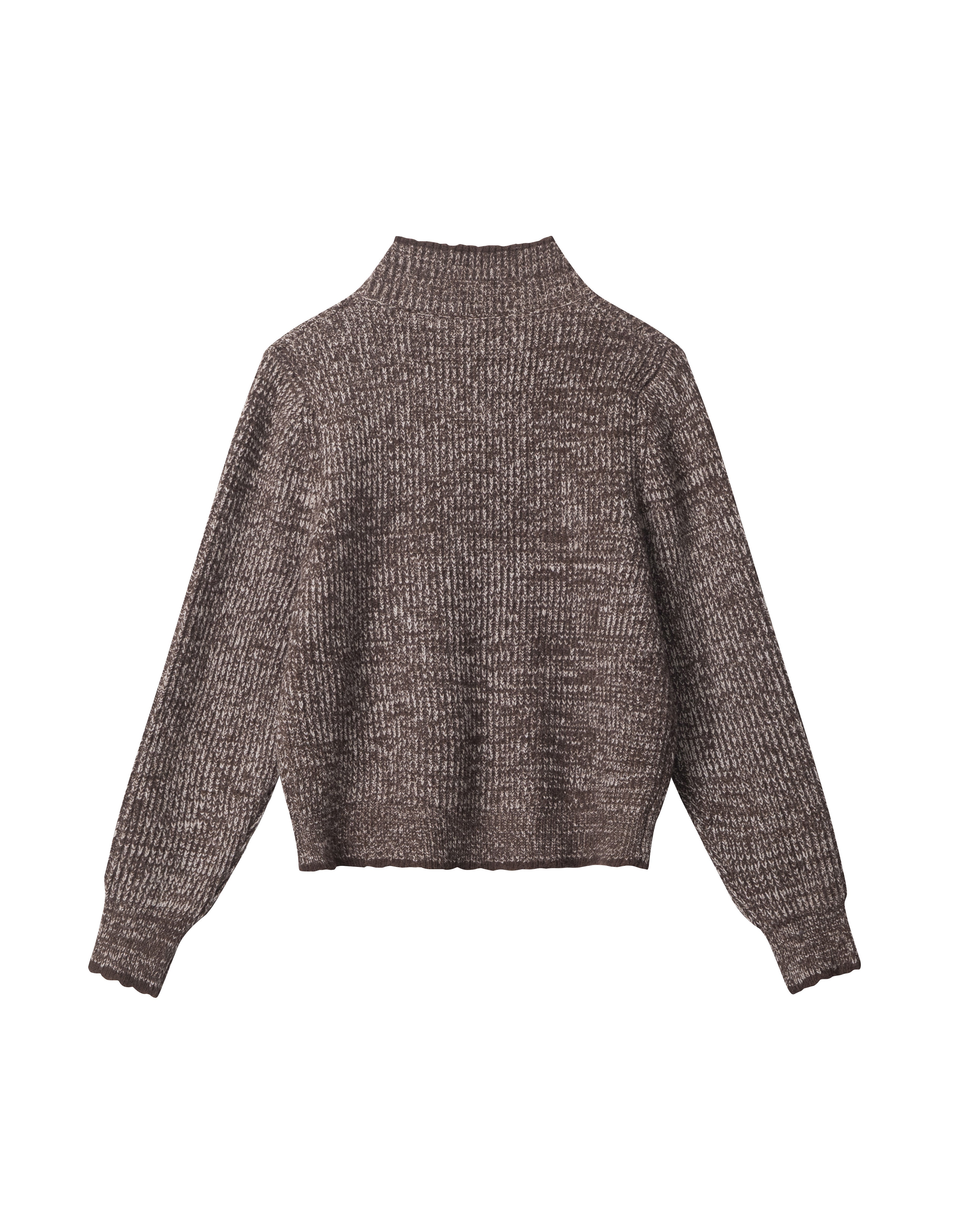 BAKYARDER Mixed Color Knit Cardigan Sweater