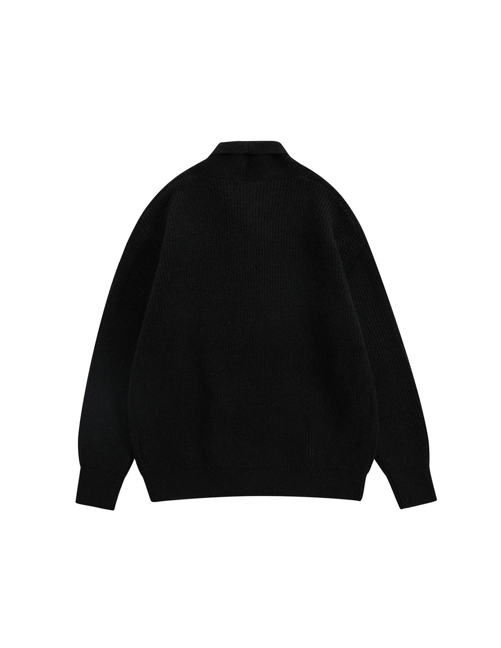 BAKYARDER Asymmetrical Button Cardigan Sweater