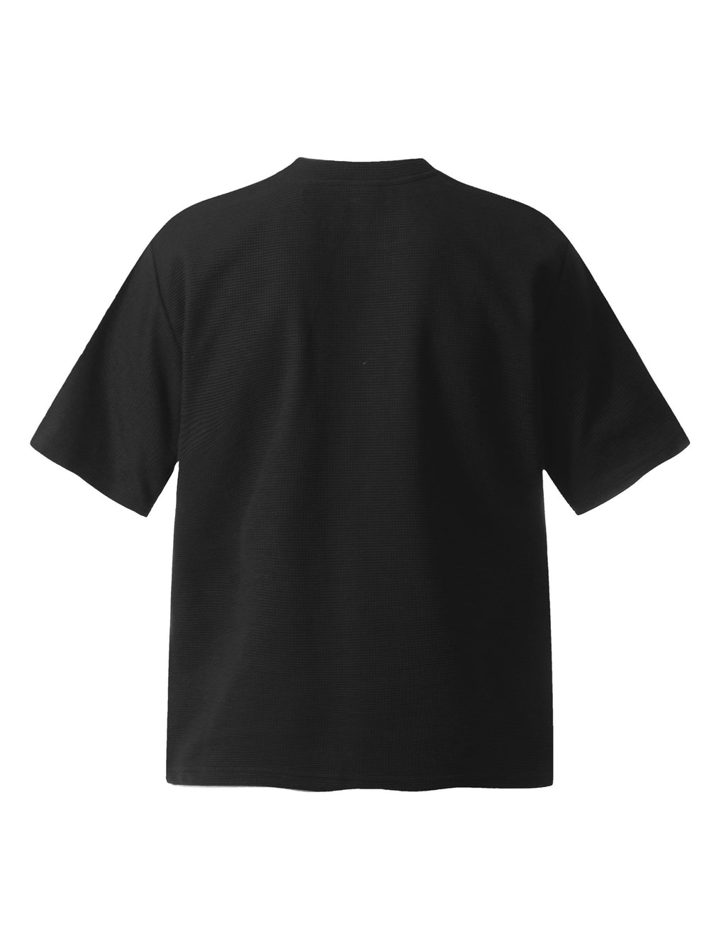 BAKYARDER Waffle-Knit Faux Two-Piece T-Shirt