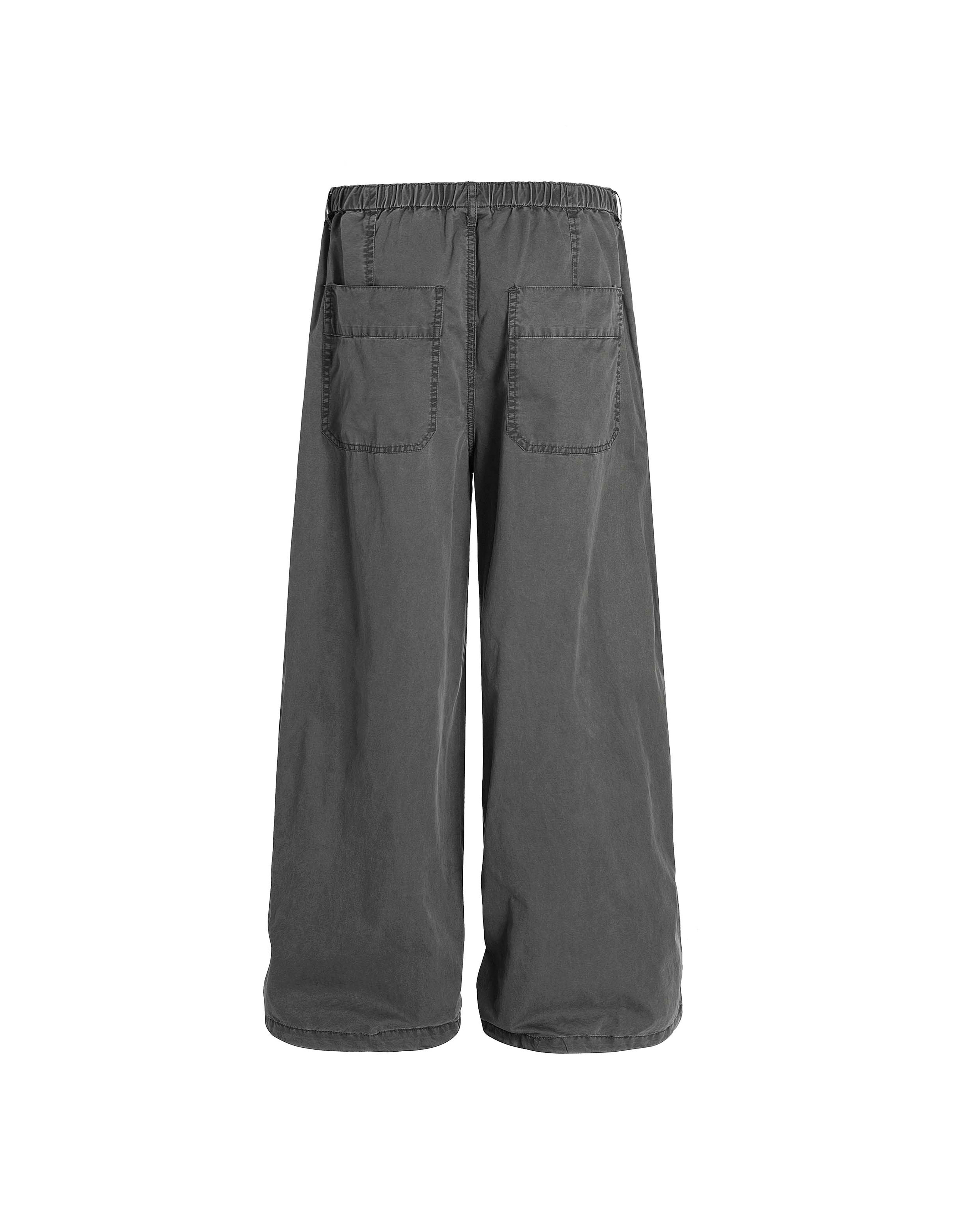 BAKYARDER Vintage Ruched Paratrooper Cargo Pants