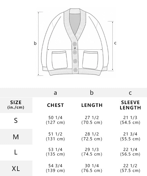 BAKYARDER Vintage Color-Block Cardigan Sweater