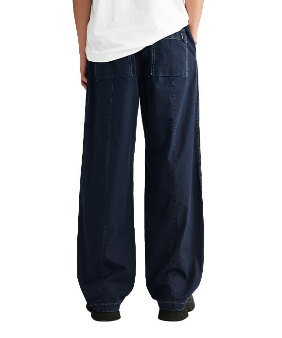 BAKYARDER Vintage Washed Bamboo-Style Pants