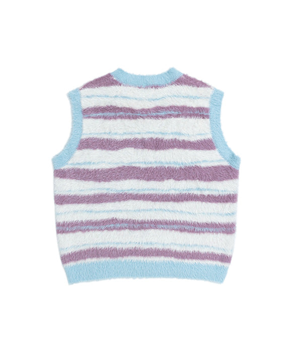 BAKYARDER Vintage Striped Sweater Vest